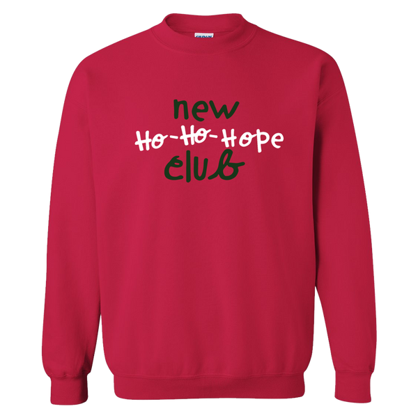 HOHOHOPE CREWNECK SWEATSHIRT (RED)