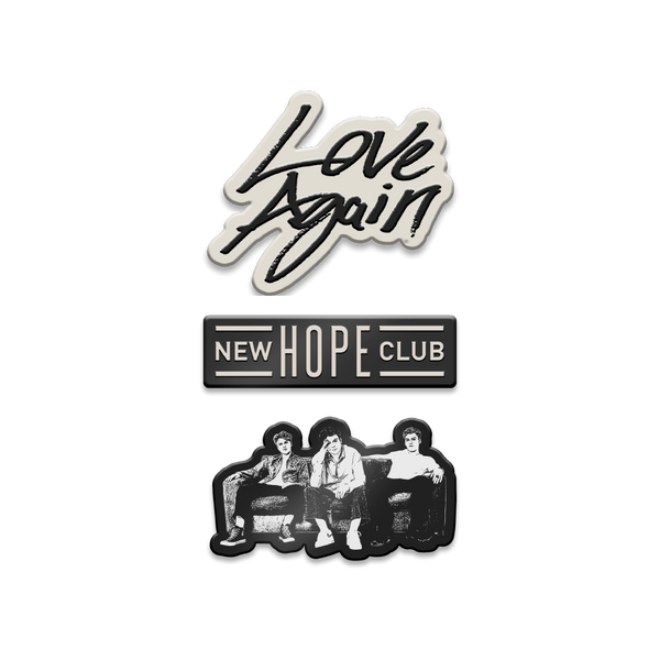 LOVE AGAIN ENAMEL PIN SET