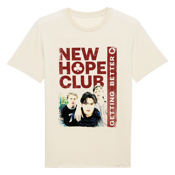 GETTING BETTER NATURAL T-SHIRT