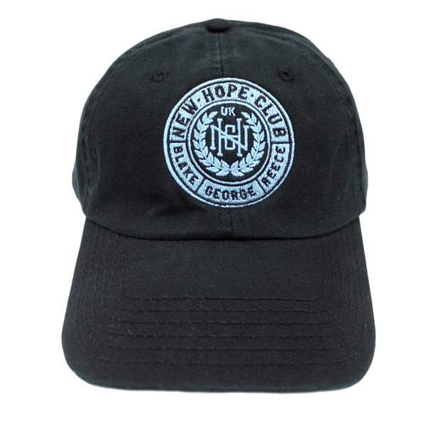 SEAL EMBROIDERED DAD HAT (BLACK)