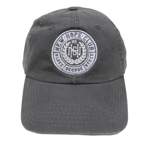 SEAL EMBROIDERED DAD HAT (CHARCOAL)