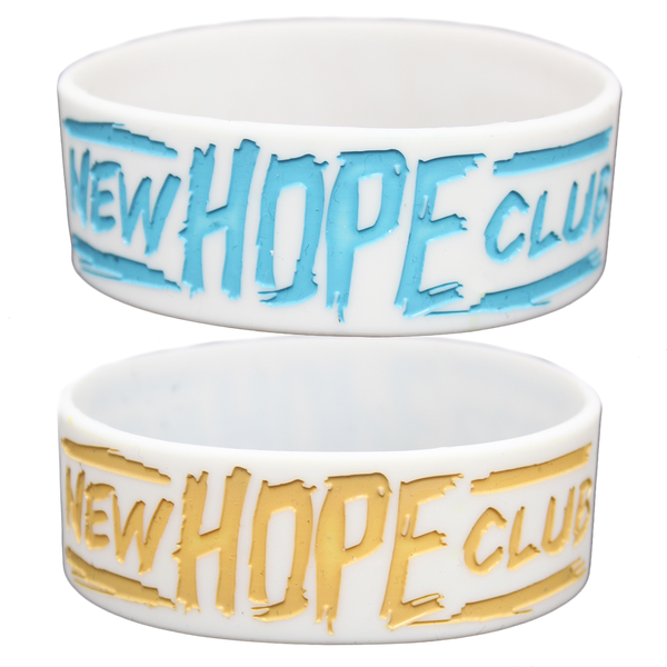 DOODLE TAN/BLUE WRISTBAND