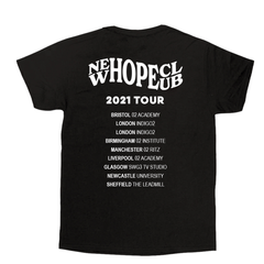 NEW HOPE CLUB 2021 TOUR BLACK T-SHIRT